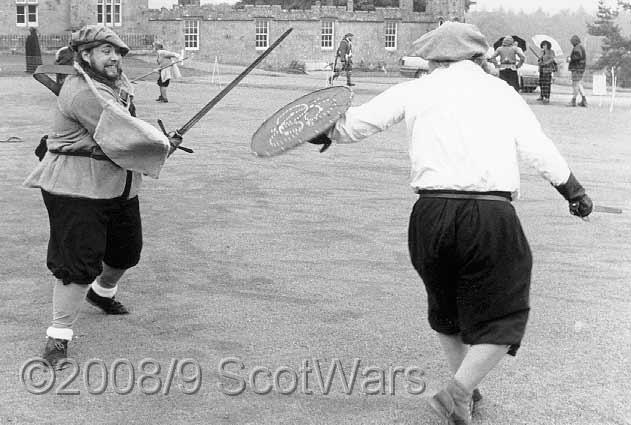 0007.jpg - Aeneas and George fight it out at Blairquhan Castle